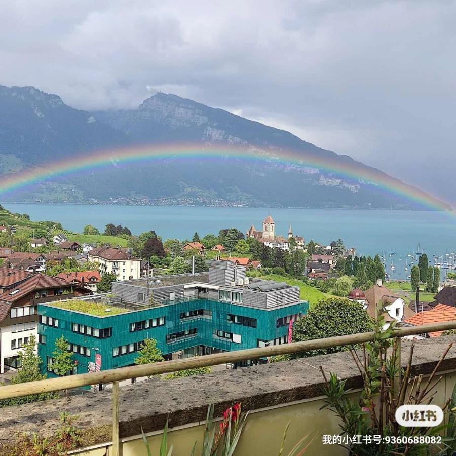 Spiez Lakeview By The Station Room A Exterior foto