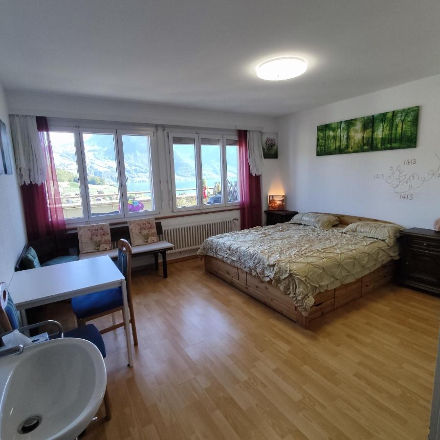 Spiez Lakeview By The Station Room A Exterior foto